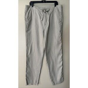 Toscano Firenze 100% Linen Pants Beige Men’s Size Large 36x32 Beach Wedding